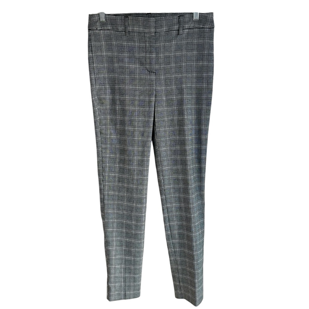 Carolina Belle Montreal Black White Plaid Pants Size US 8